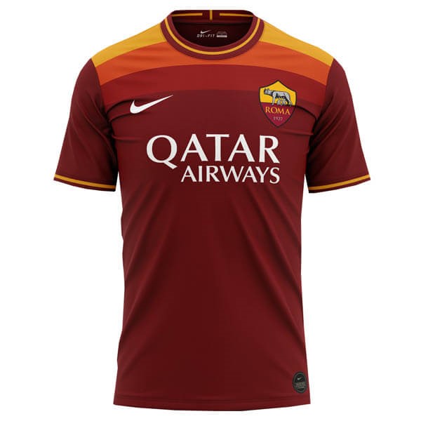 Maillot Football Roma Domicile Concept 2020-21 Orange